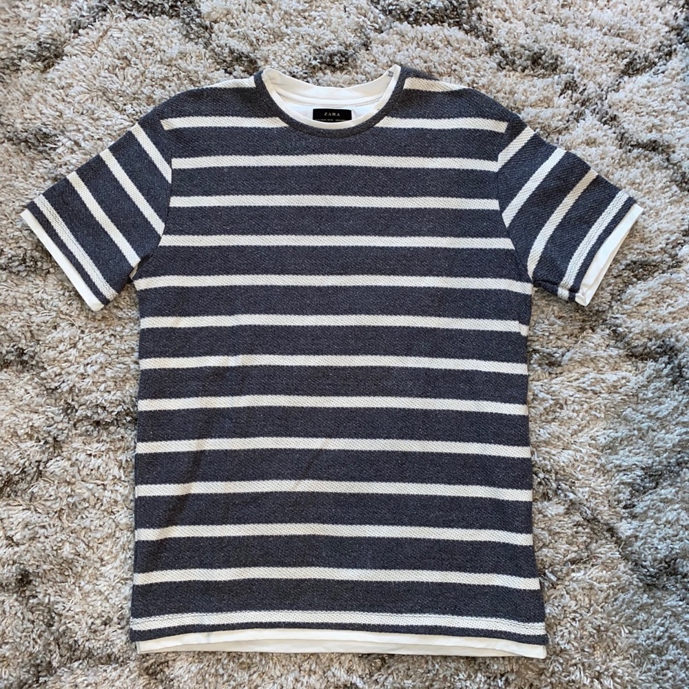 Men’s Zara Textured T-Shirt